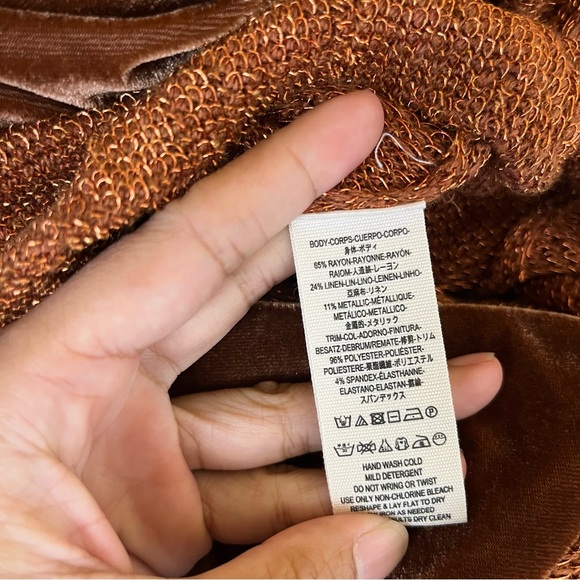 Free People Fete Sweater Dress in Terracotta - Picture 11 of 11